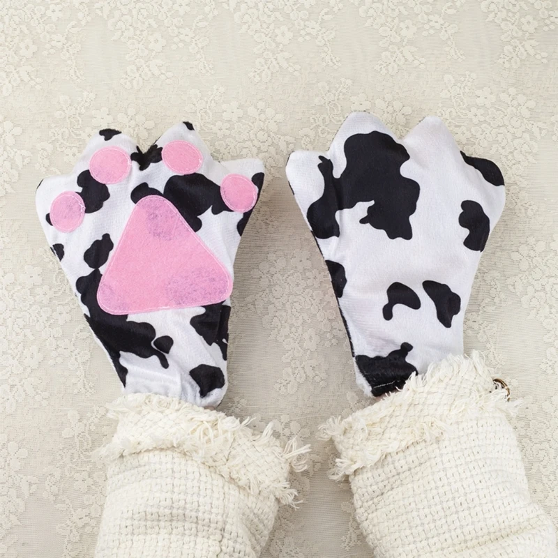 E15F Kitten Claws Handschoenen Hallowen Animal Costume Accessories For Kid Women Men Hallowen Christmas Birthday Cosplay Party