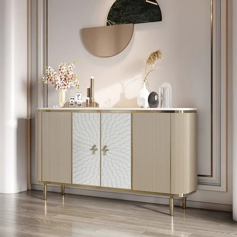 LH. light luxury entrance cabinet modern simple corridor hall decorative dining side cabinet
