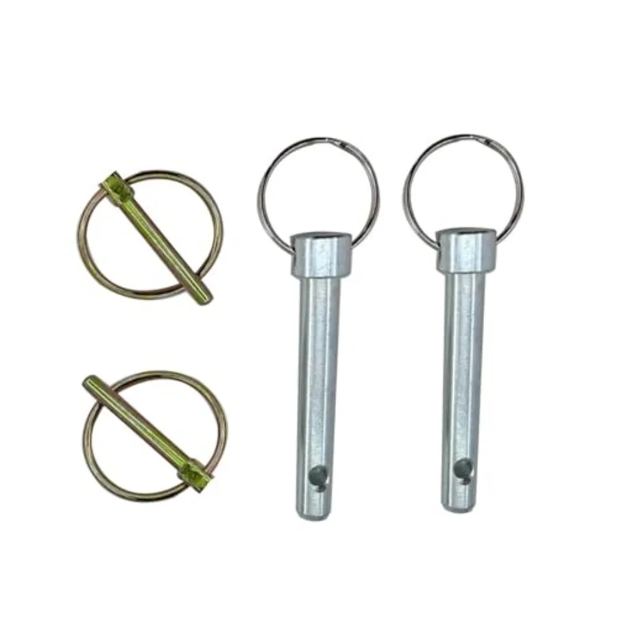 

Сверхмощный комплект для замены фаркопа 1 2 дюйма с запирающими штифтами и зажимами для промышленных прицепов Прочный St