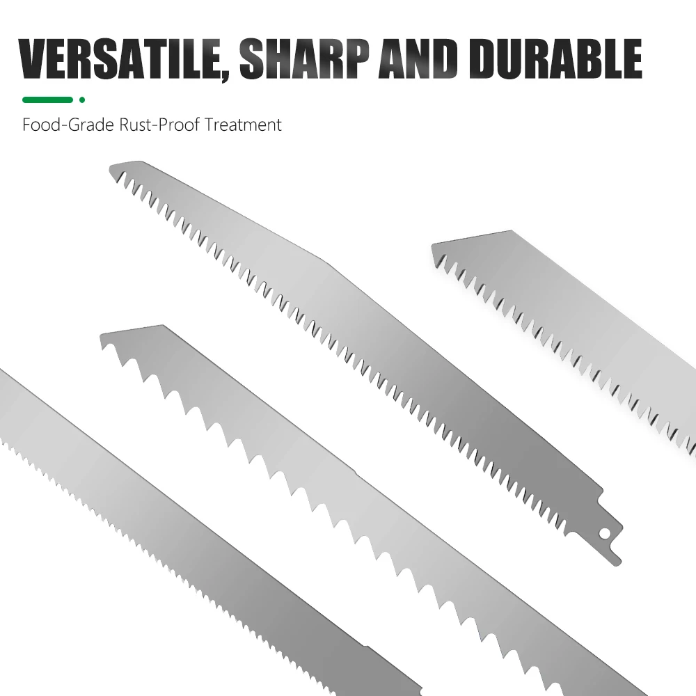 LAVIE 1 قطعة شفرات المنشار الترددية الفولاذ المقاوم للصدأ المجمدة قطع الطعام شفرات المنشار العالمي المجمدة لحوم البقر قطع العظام #2
