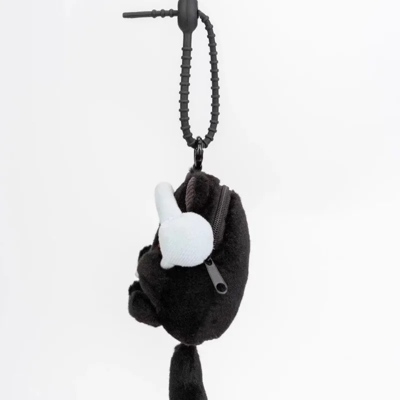 Plush Black Cat Airpods Pro Case Custom Cute Decoration Anti-fall Protective Case for Bluetooth Headset Accessories Gift