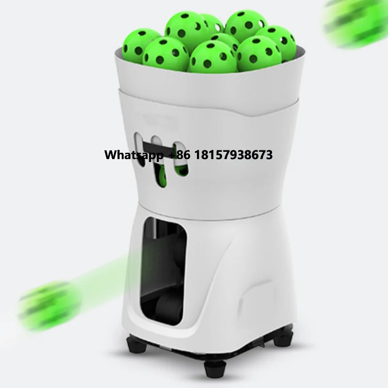 

On Sale T700 Arc Top Pickleball Racket with App Remote Control for Garden and Park Play Advanced Pickleball Machine Shooting