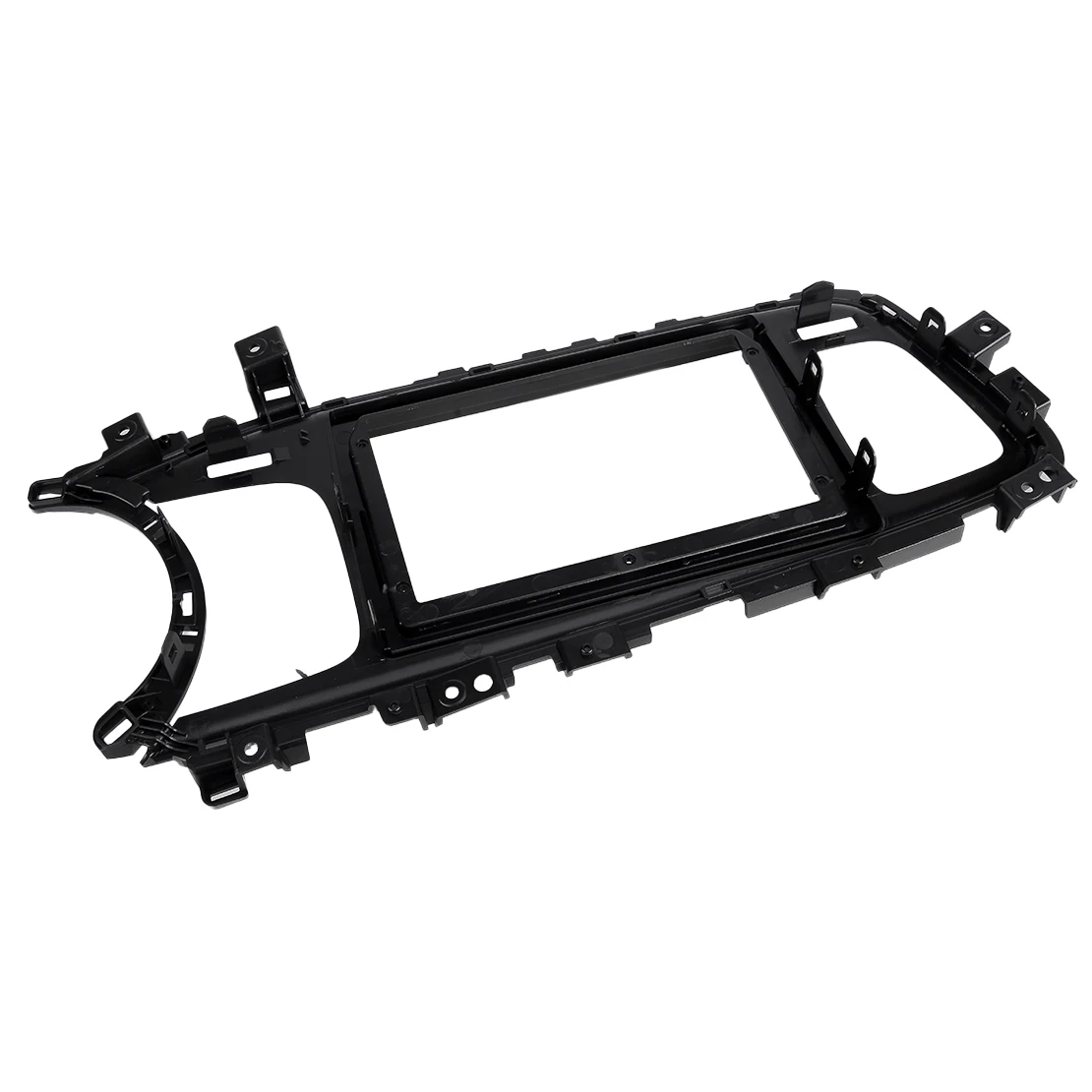 9\'\' 2 DIN Car Radio Stereo Dash Frame Fascia Panel Fit for KIA Optima K5 2013 2014 2015 Black ABS