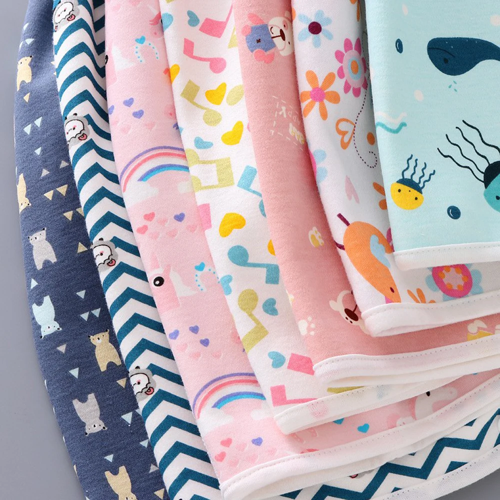 Letto per dormire Moda Orso di ciliegio Cotone impermeabile Onda Fiore Pannolino Pantaloni da allenamento per neonati a prova di perdite Gonna per pannolini per bambini