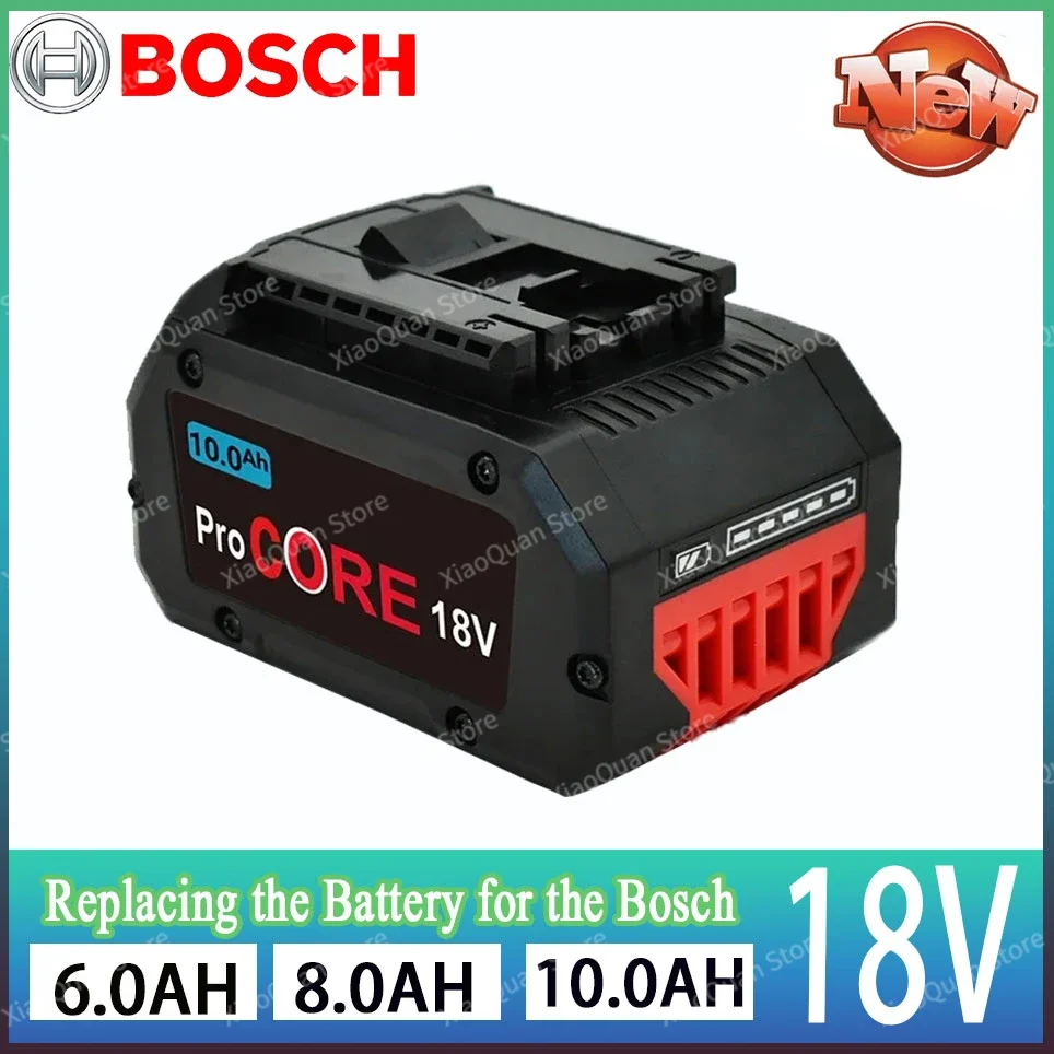 

Bosch 18V 8000MAH Professional System Cordless Tool BAT609 BAT618 GBA18V8 21700 Battery 18V 8.0Ah ProCORE Replacement Battery