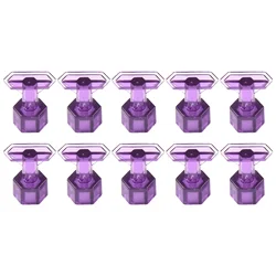 5pair Car Puller Tabs With Sliding Hammer And Hot Melt Glue For Small Dent Hail Damaged Dent Purple NylonDent Removal Tools