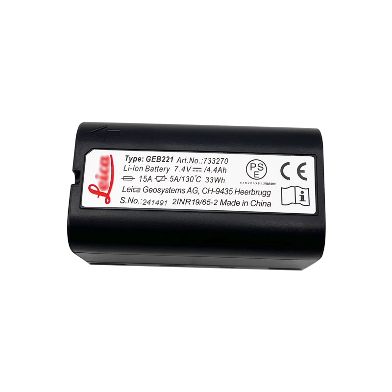 

brand new 7.4V 4400mah Li-ion GEB221 battery For Leica TS02 TS06 TS09 TPS1200 surveying Total Station GPS battery