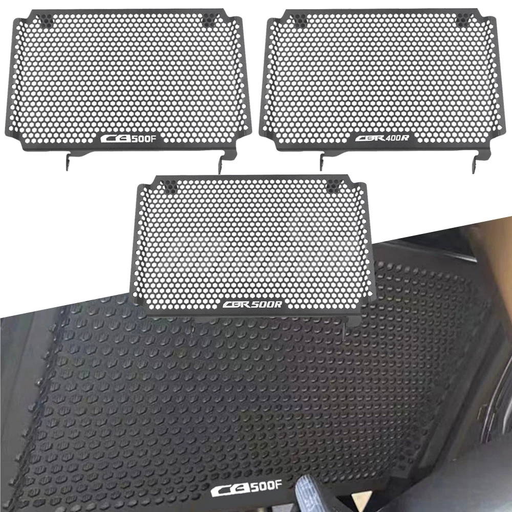 

For Honda CBR500R CB500F 2016 2017 2018 2019 2020 2021 2022 2023 2024 2025 2026 Motorcycle Radiator Guard Grille Cover Protector