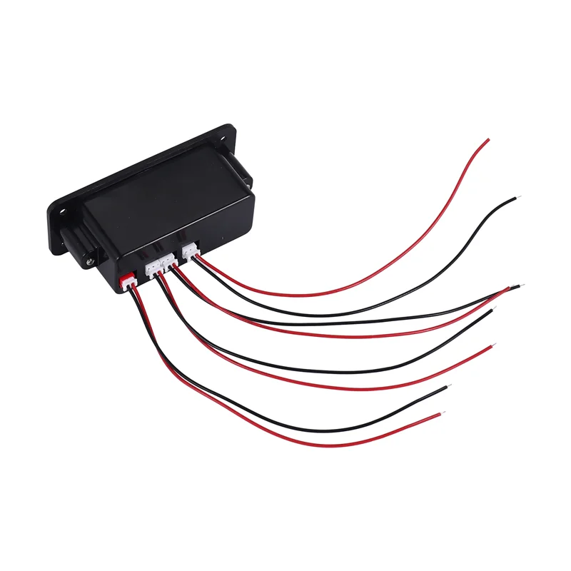 AEF7-Bluetooth 5.0 Modulo scheda di decodifica MP3 2 X 3W Altoparlante Modulo radio FM per auto 5V Supporto registrazione chiamata Funzione vivavoce