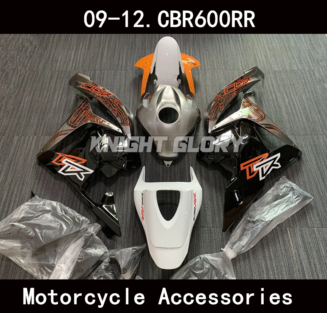 Kits de carenagens de moldagem por injeção ABS adequados para CBR600RR 2009 2010 2011 2012 CBR600 RR PC40/09 CBR 600RR Conjunto de carroceria