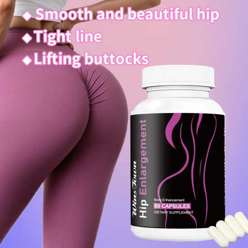 1 bottle Hip Butt Enlargement Gummies Buttock Butt Enhancement Gummy health food