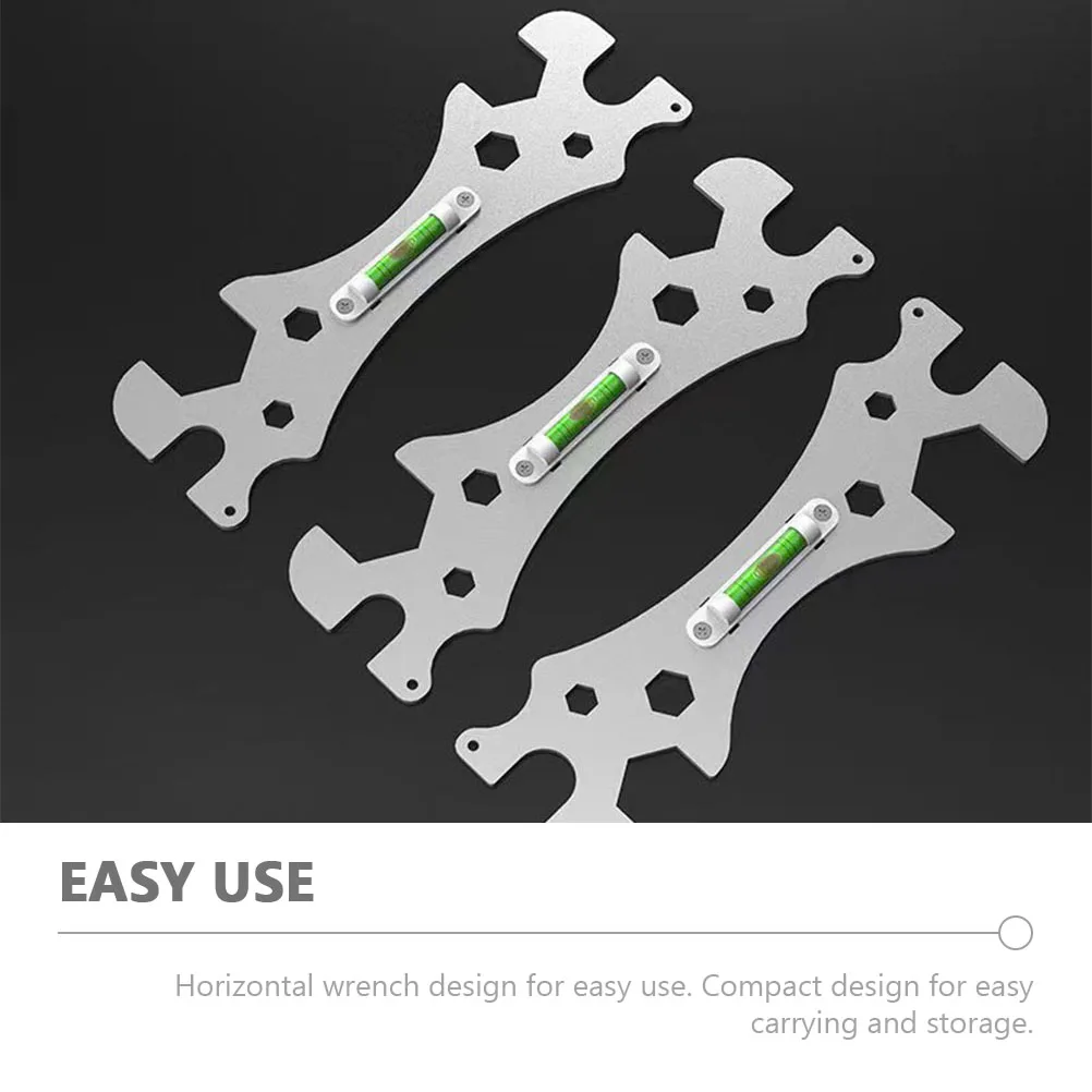 

s Horizontal Wrench Stainless Steel Multi Functional Bathroom Plumbing Tools Showerhead Mixing Valve Corner Easy Use Compact