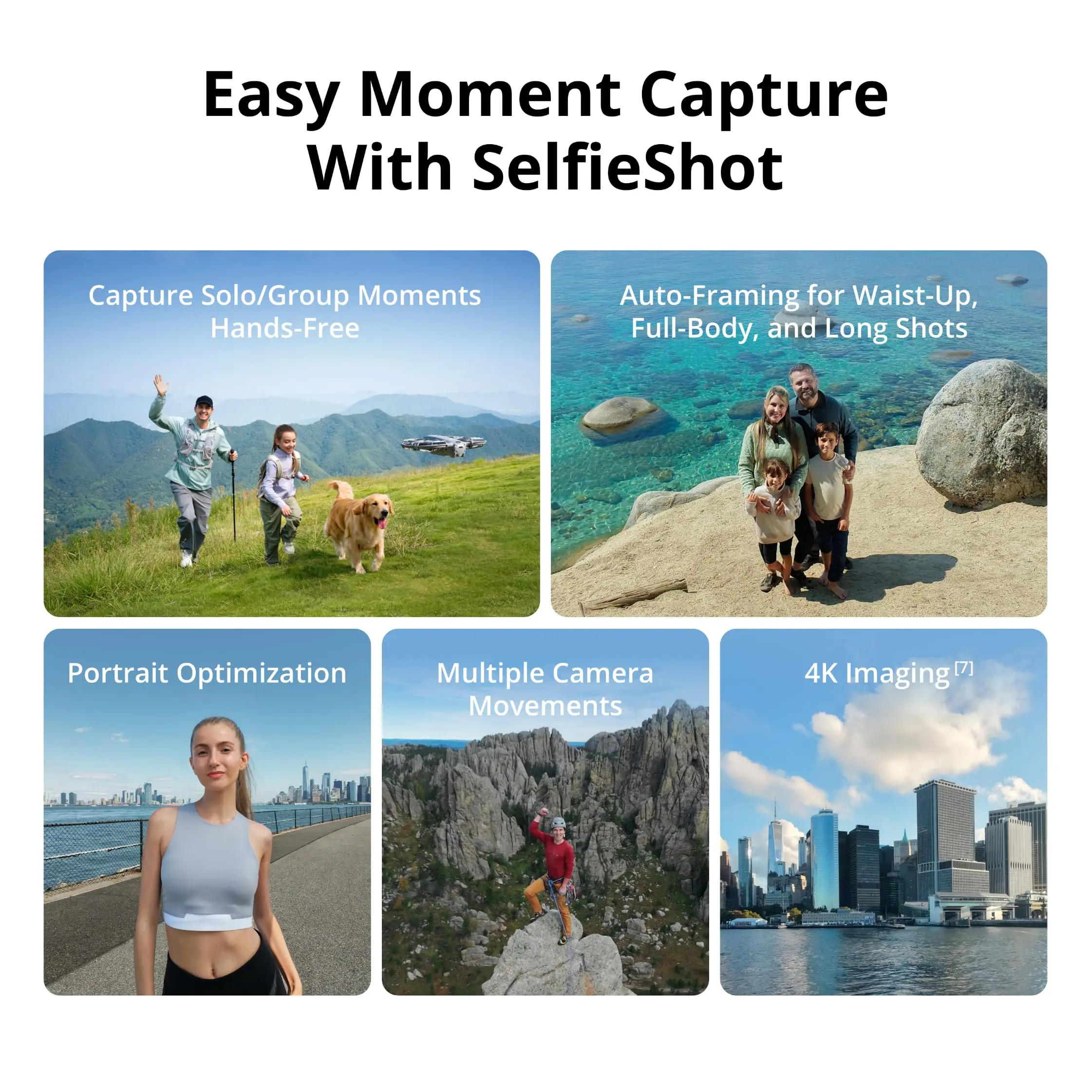 DJI NEO 2 Drones 4K With Camera Palm Takeoff & Landing Gesture Control Smooth Reliable Tracking Lightweight Foldable Mini Neo 2 DJI Drone All-Around Safety & Flexible Flight view 6