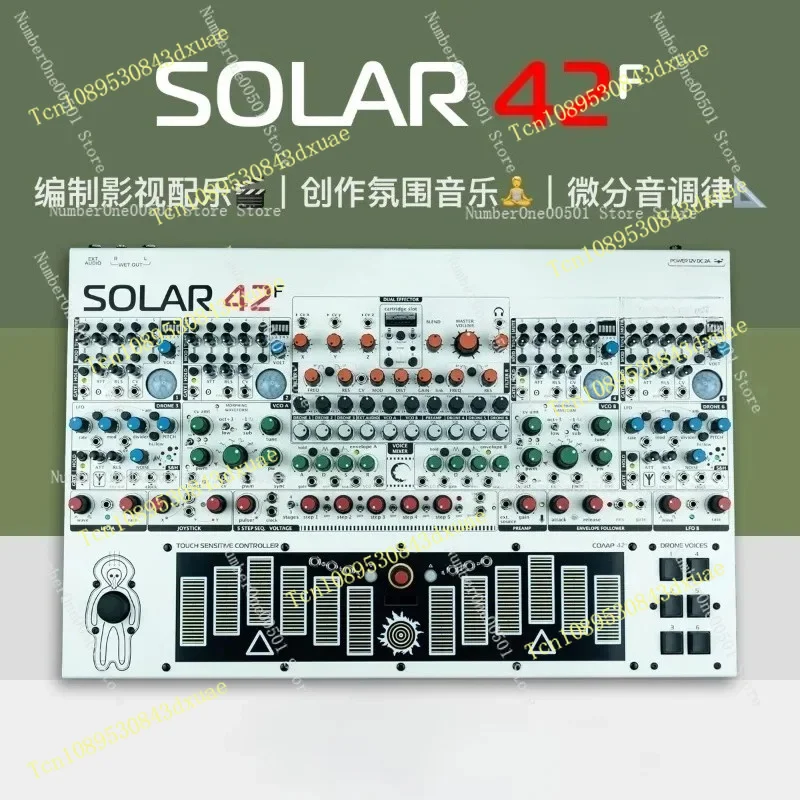 SOLAR 42N Modular Synthesizer for Ambient Drone and Experimental Sound Textures