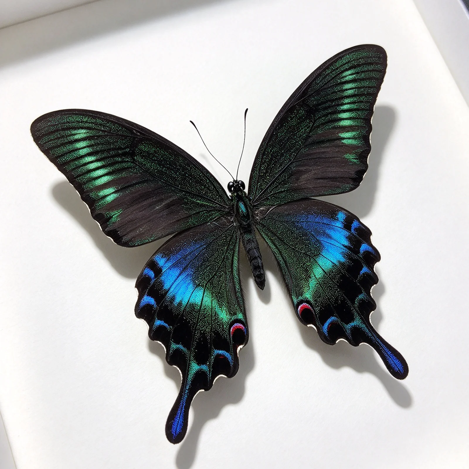 10/20 Pcs Real Alpine Black Swallowtail Green Jade Butterfly Specimens Preserved Papilio Maackii Taxidermy DIY Materials Gift