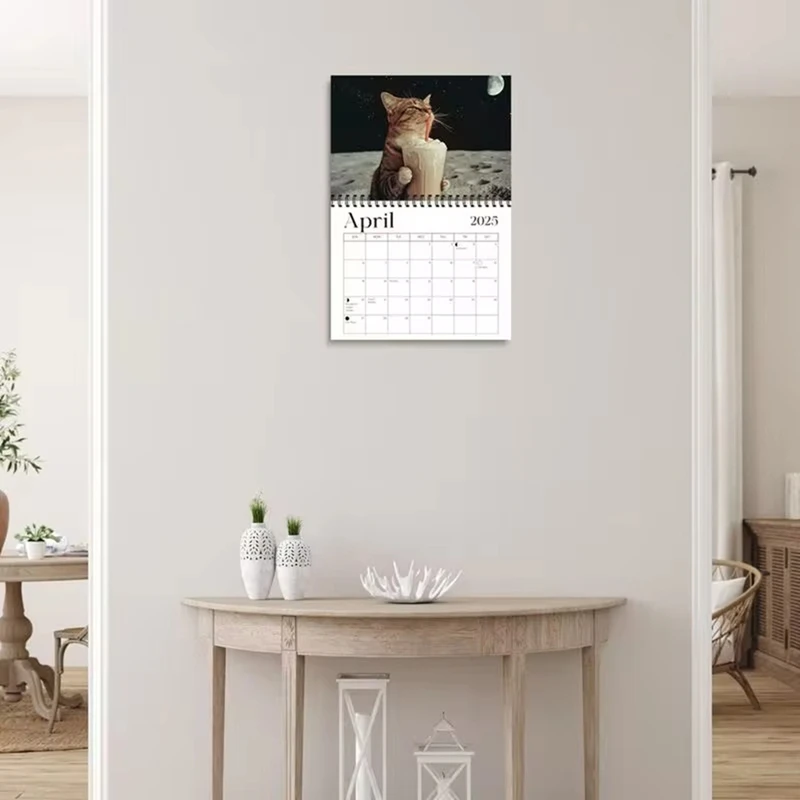 2025 Cat Calendar Funny Calendar With Cat Image Daily Weekly Monthly Planner Jan Dec 2025 Easy Planning Kitten Calendars