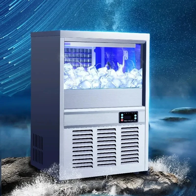 Commercial Stainless Steel Large Capacity With Water Filter Automatic Function Ice Maker Machine for Restaurant 2025