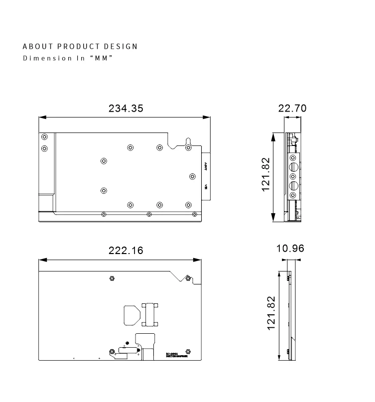 Bykski Metal Water Block Serve For NVIDIA Geforce RTX 5090 Founders Edition Graphics Card Cooling Cooler,N-RTX5090FE-SR