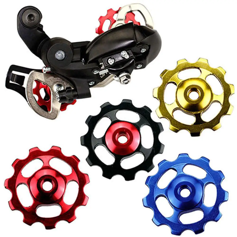 MTB 11T Bike Road Bicycle Rear Derailleur High Quality Aluminum Alloy Pulley Wheel 11T Велосипед (задняя Часть)