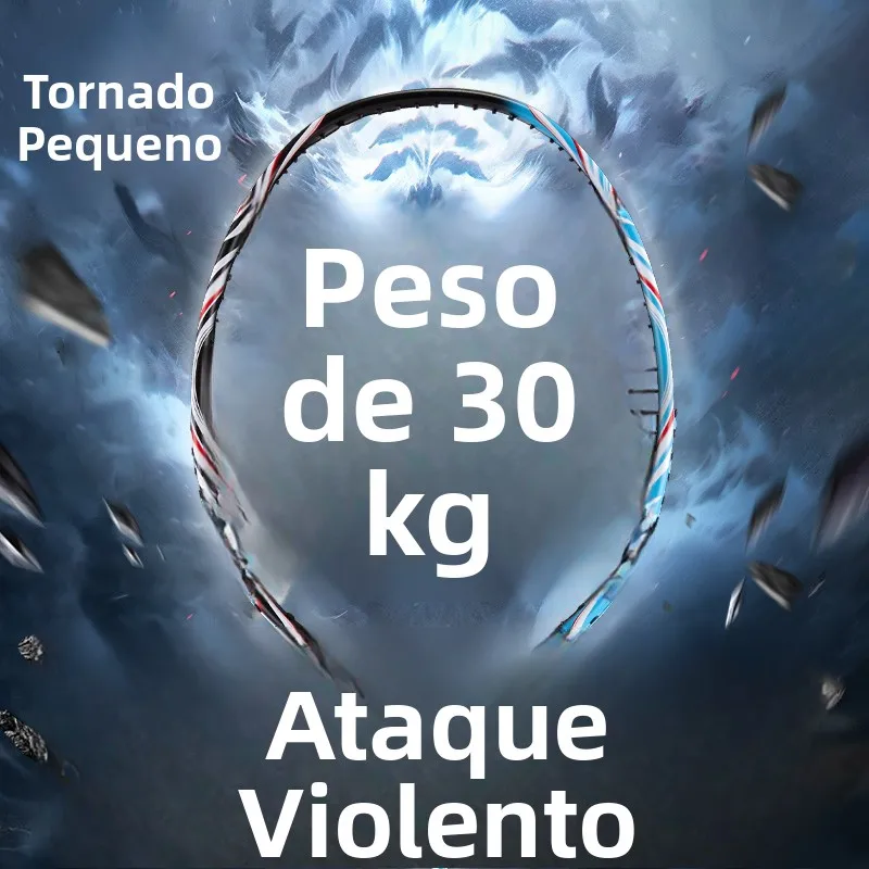 raqueta-de-badminton-thunder-small-cannon-5u-tipo-ofensivo-profesional-fibra-de-carbono-completa-para-principiantes-y-avan