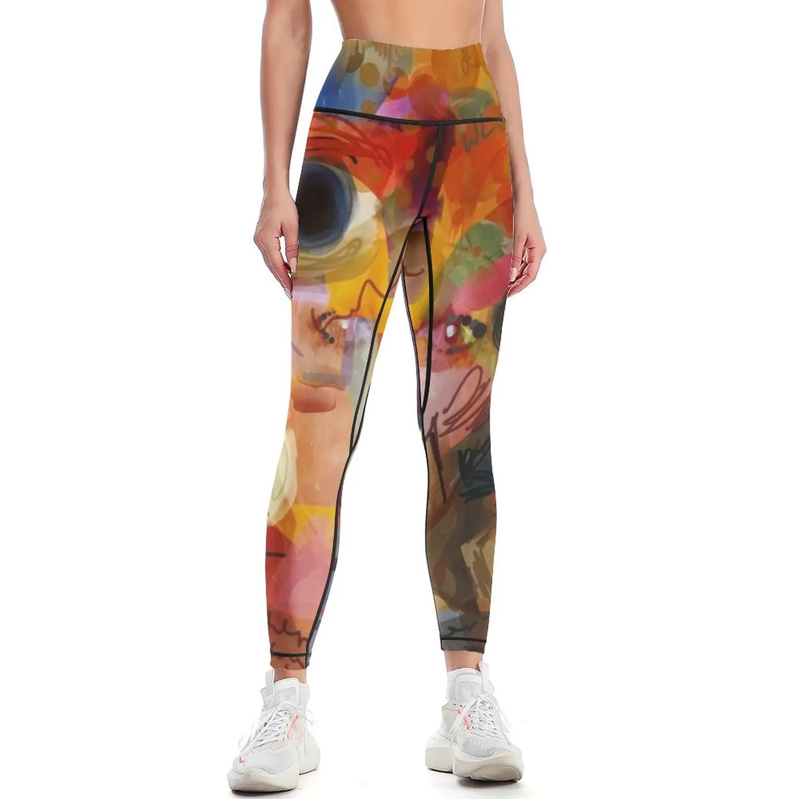 Kandinsky (When I Live my Dream) Leggings Women's pants sporty woman gym Women sports Womens Leggings