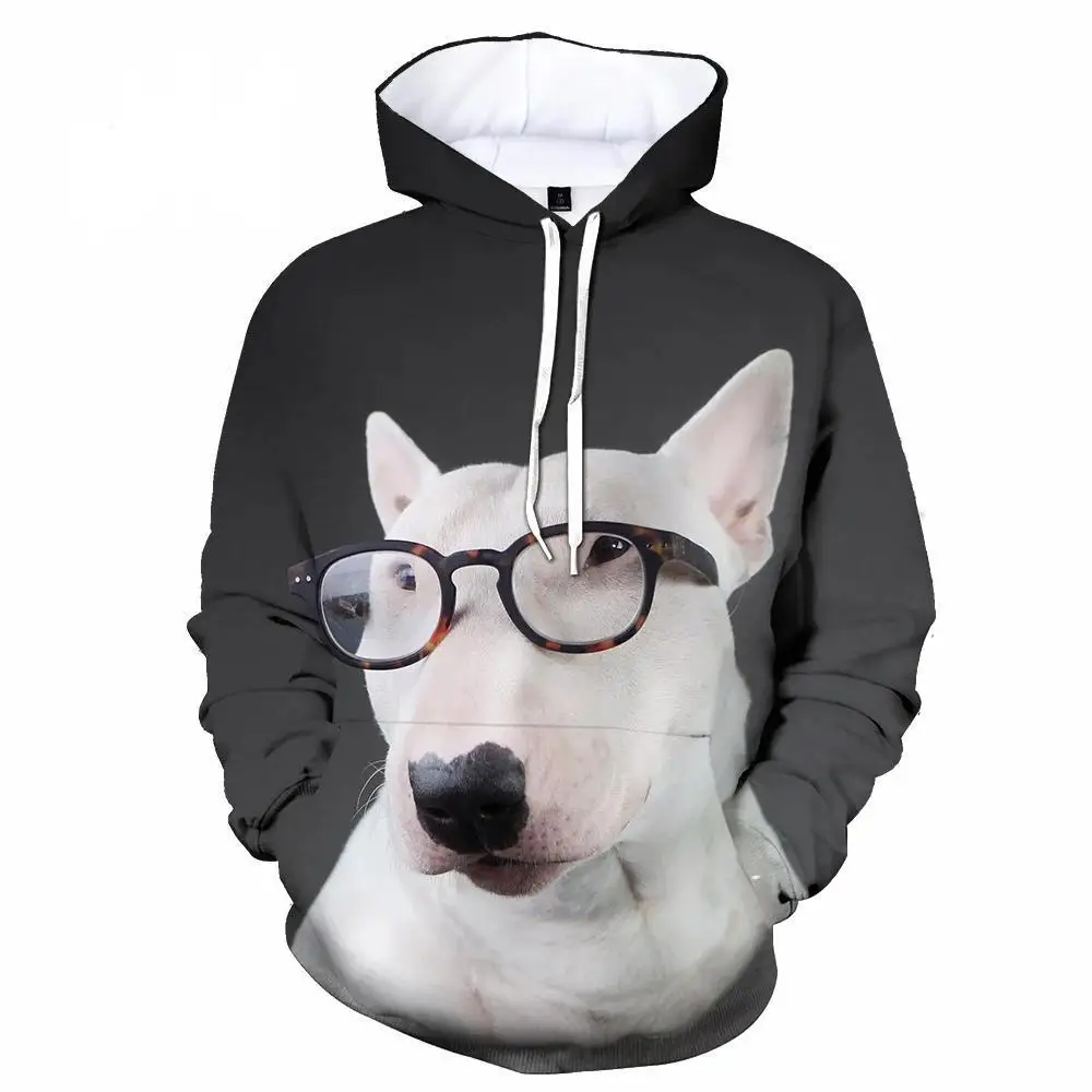 

New 3D Printing Bulldog Fashion Men Women Tracksuits Crewneck Hoodies Plus Size S-7XL Harajuku Four Seasons Casual