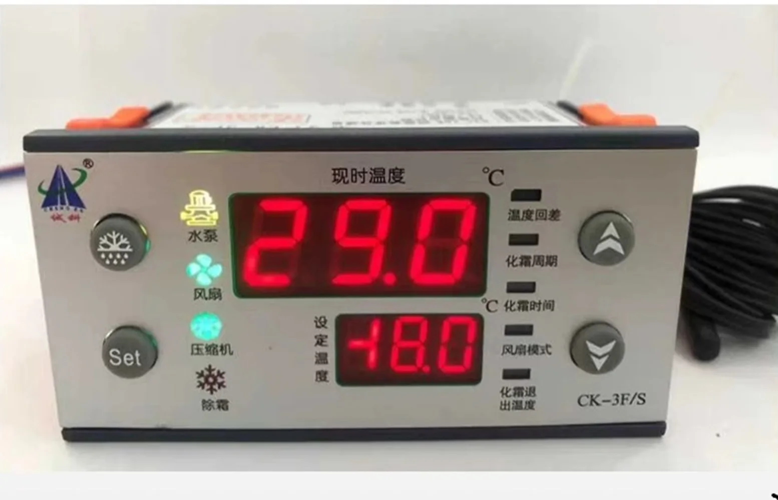 CK-3F/S Chengke Thermostat CK-3D Cold Storage Microcomputer Temperature Controller Refrigerator Freezer Electronics CK-3F/S