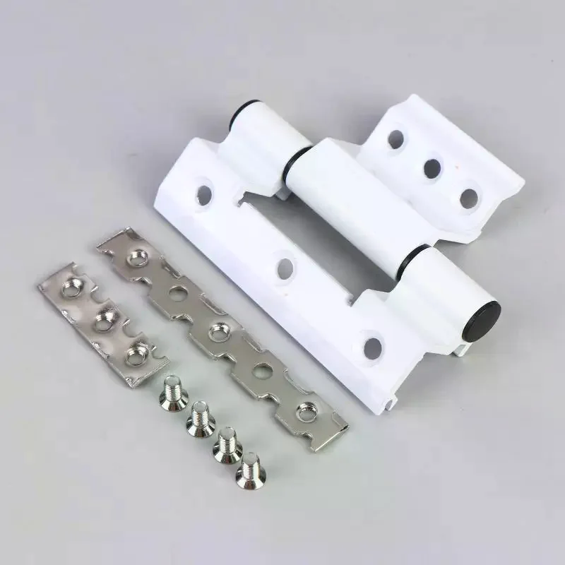 Black/White Broken Bridge Window Hinge In Aluminum Alloy For High-Quality Residential Furniture Hardware Accessories
