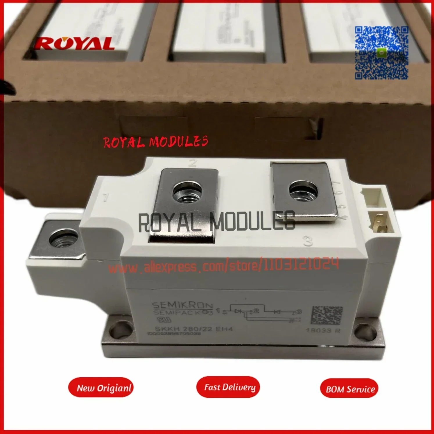 

SKKH280/22EH4 SKKH280/20/18EH4 New Module