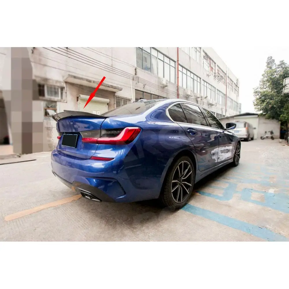 

Rear Trunk Spoiler For BMW 3 Series G20 G80 M3 320i 325i 330i M340i 2019-2022 Dry Carbon Fiber Rear Boot Wing 4 Styles