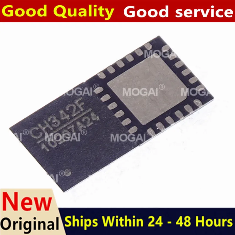(5piece)100% New CH341F CH342F CH392F CH549F CH579F CH582F CH343P CH334H CH334P CH9102F CH9102X QFN-28 QFN-24 QFN-16 Chipset