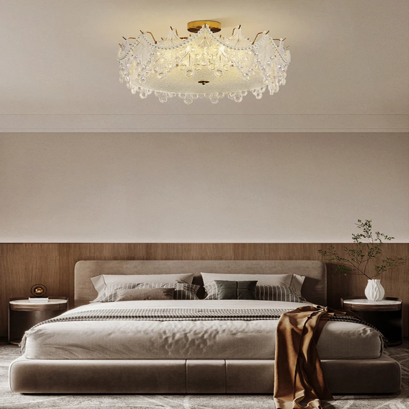 Post-modern Lustre LED Hanging Lamp For Celling Luxury Ceiling Lights Indoor Lamparas De Techo New To The Season