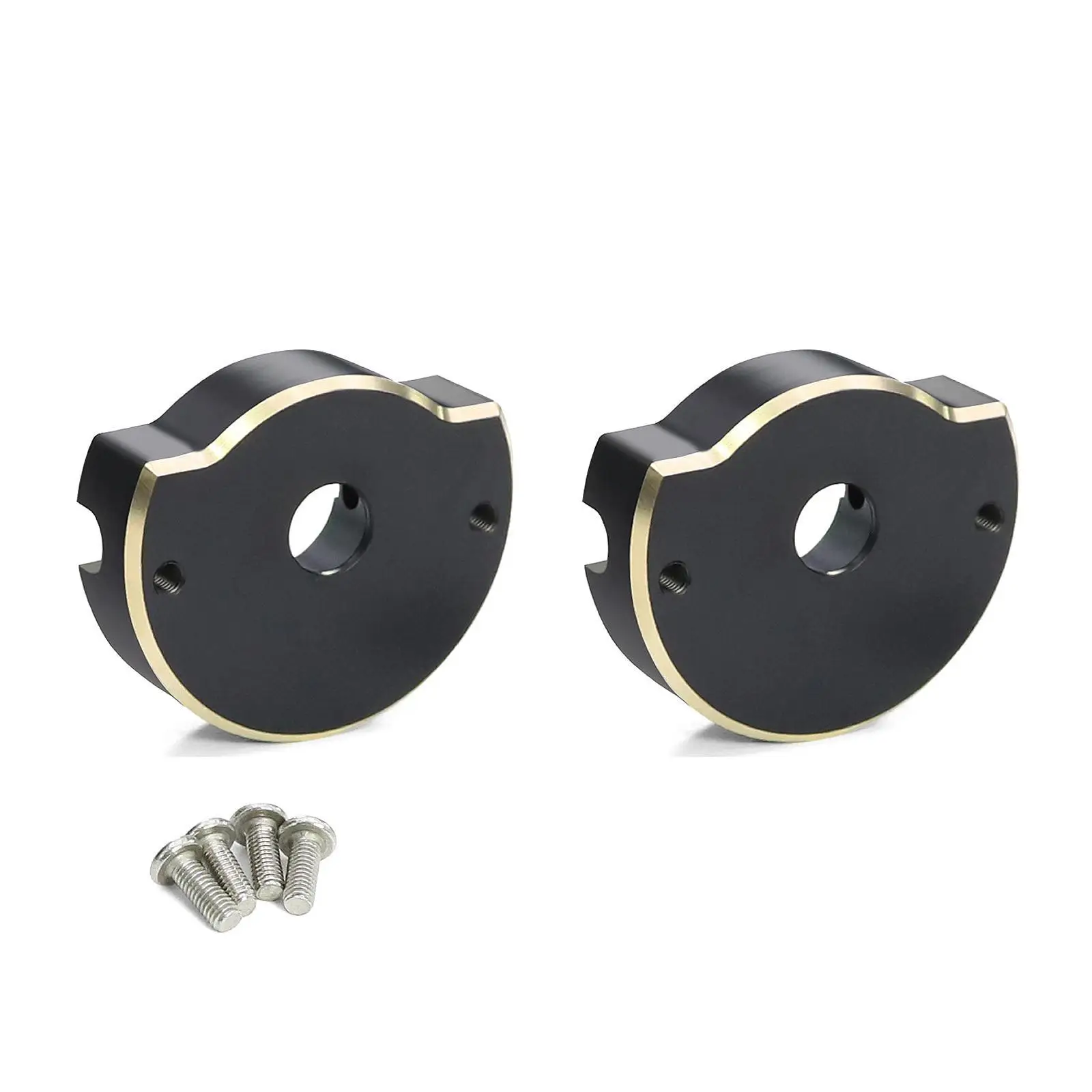 

2Pcs RC Brass Counterweight Replacement Part Upgrade Part Axle Counterweight Trucks