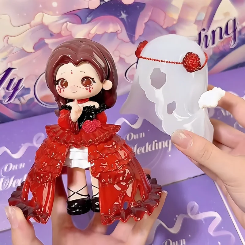 حقيقية يولي سيسي ياكي يانلي صندوق أعمى BJD دمية لطيف سطح المكتب لعبة عرض العصرية فتاة هدية عيد ميلاد تحصيل الشكل اللعب