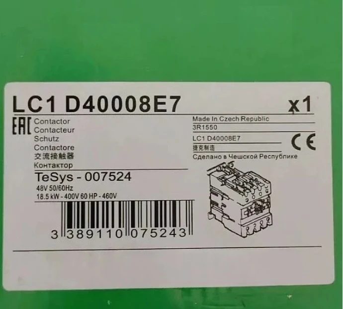 Brand New Original  AC Contactor LC1D40008E7 Contactor Fast Transport