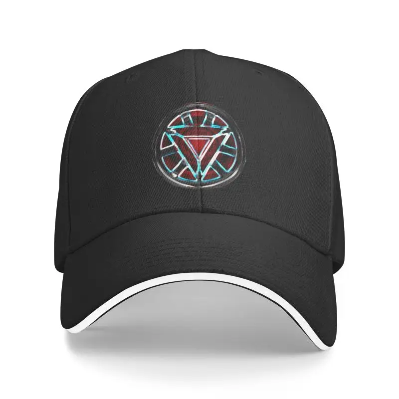 Custom Iron Man Symbol Baseball Cap Adult Adjustable Dad Hat Men Women Outdoor