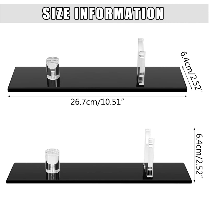 Knives Display Stand Acrylic Knife Display Support Frame Collectible Rack Decor Dropship