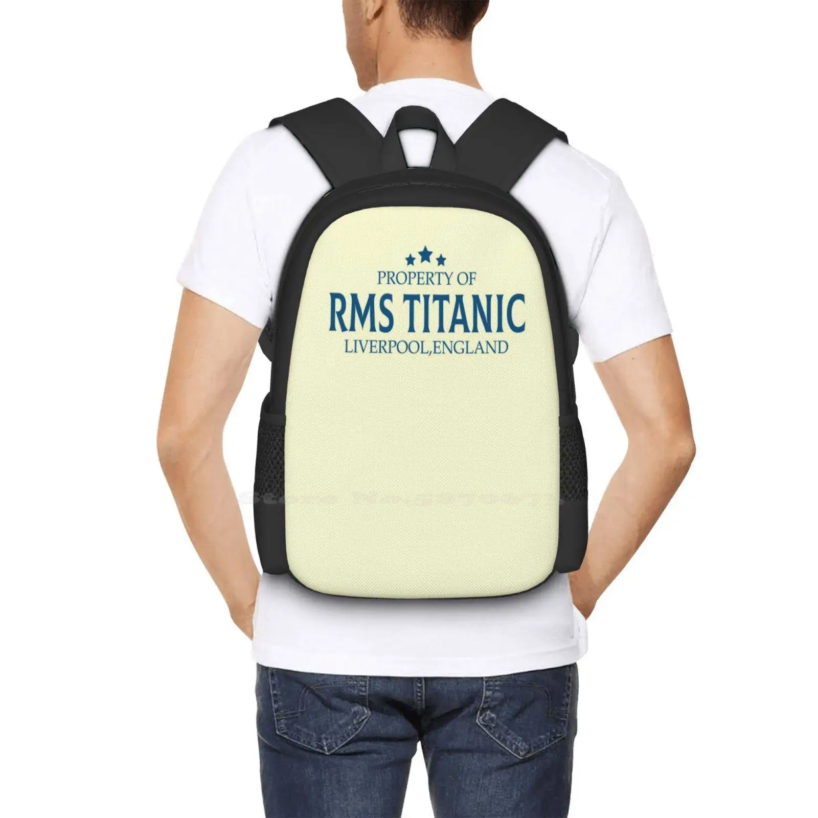 Rms Titanic Property Vintage Cruise Sinking Ship, Ocean Atlantic, mochila de moda, bolsas, barco Titanic, tragamonedas, gran oferta