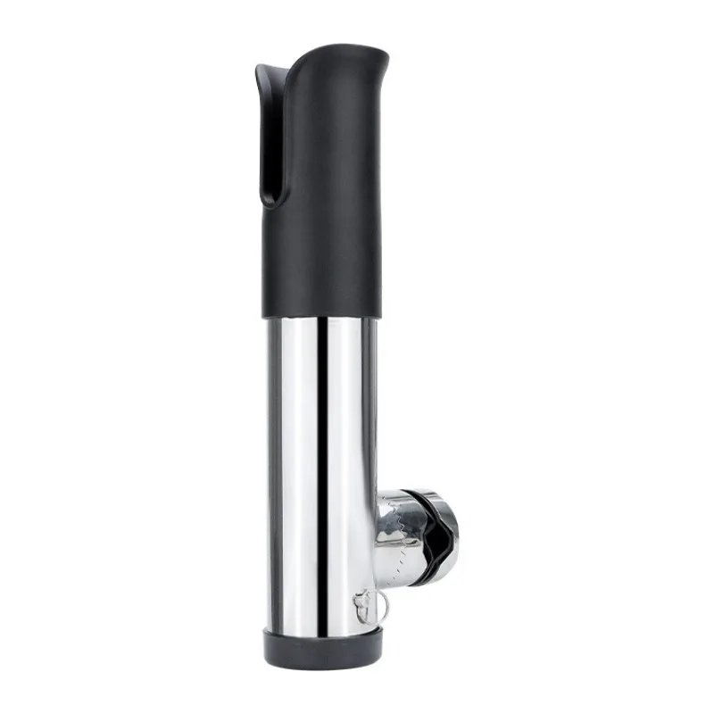 Stainless Steel Fishing Rod Holder Socket Clamp On Mount Bracket For Rubber Boat Trolling Offshore Sea Fishing Vessel Accessory