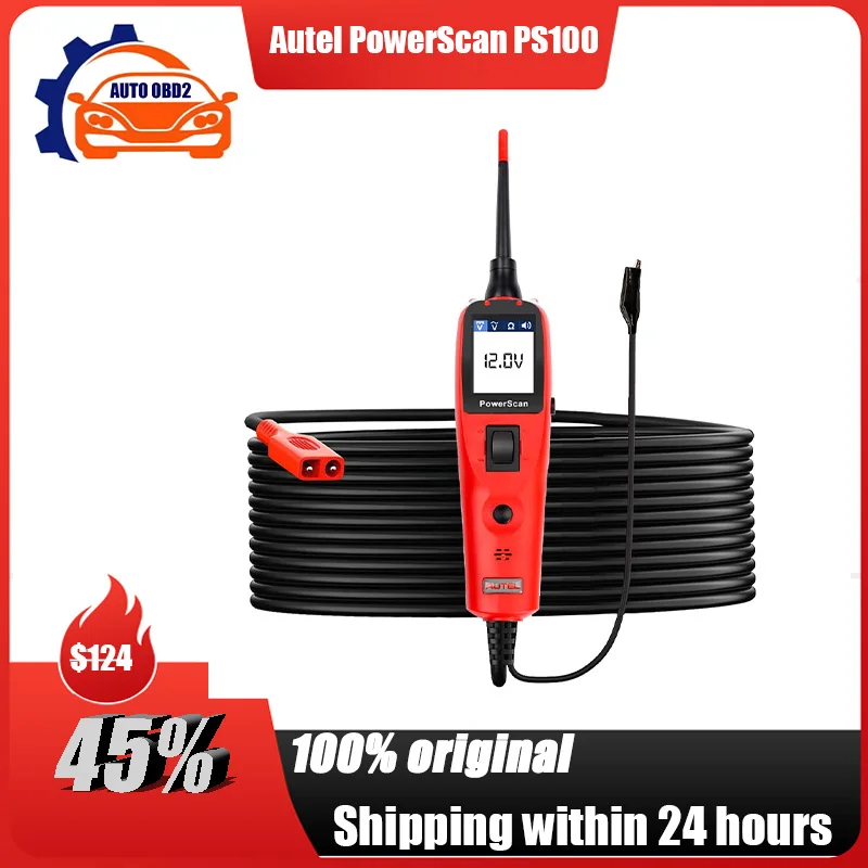 Autel PowerScan PS100 Electrical System Autel PS100 Diagnosis Tool Power Scan PS100 Auto Circuit Tester