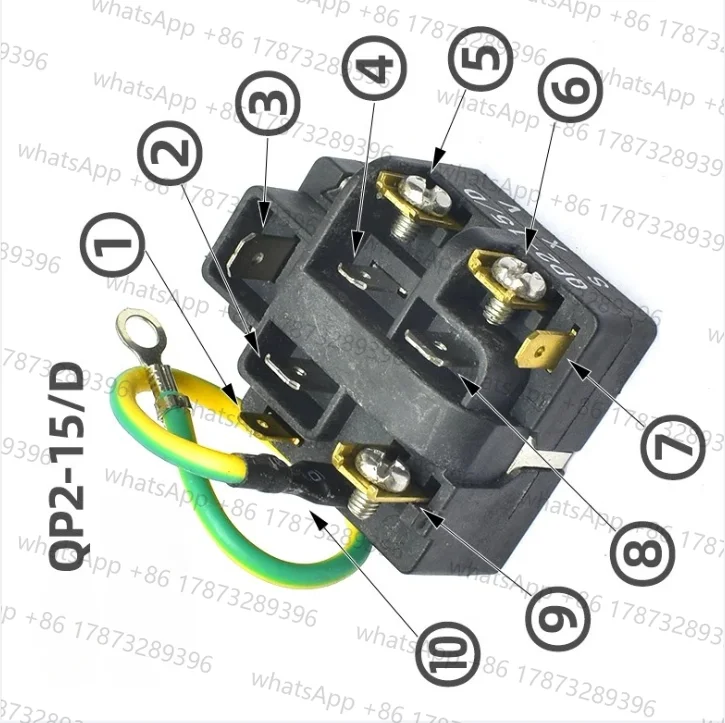 Spare parts QP2-15/D 10PIN Refrigerator Starter