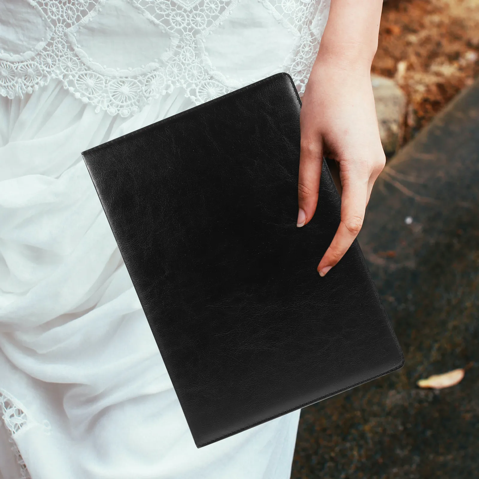 

Изящный блокнот-планировщик формата А4 с обложкой из искусственной кожи, линованной бумагой, легкий, портативный, ежедневный органайзер для работы и