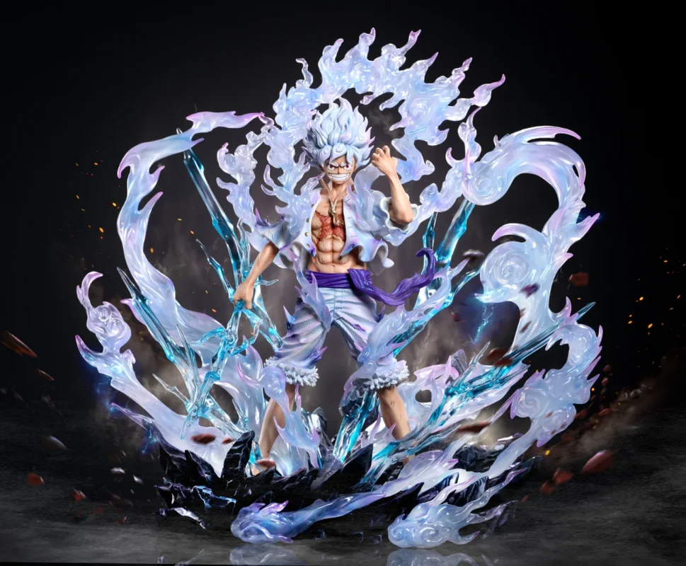 

In Stock 30cm Jt One Piece Character Nika Luffy Cartoon Character Desktop Ornaments Statue Luffy Gk Hand-Made Tide Play Model