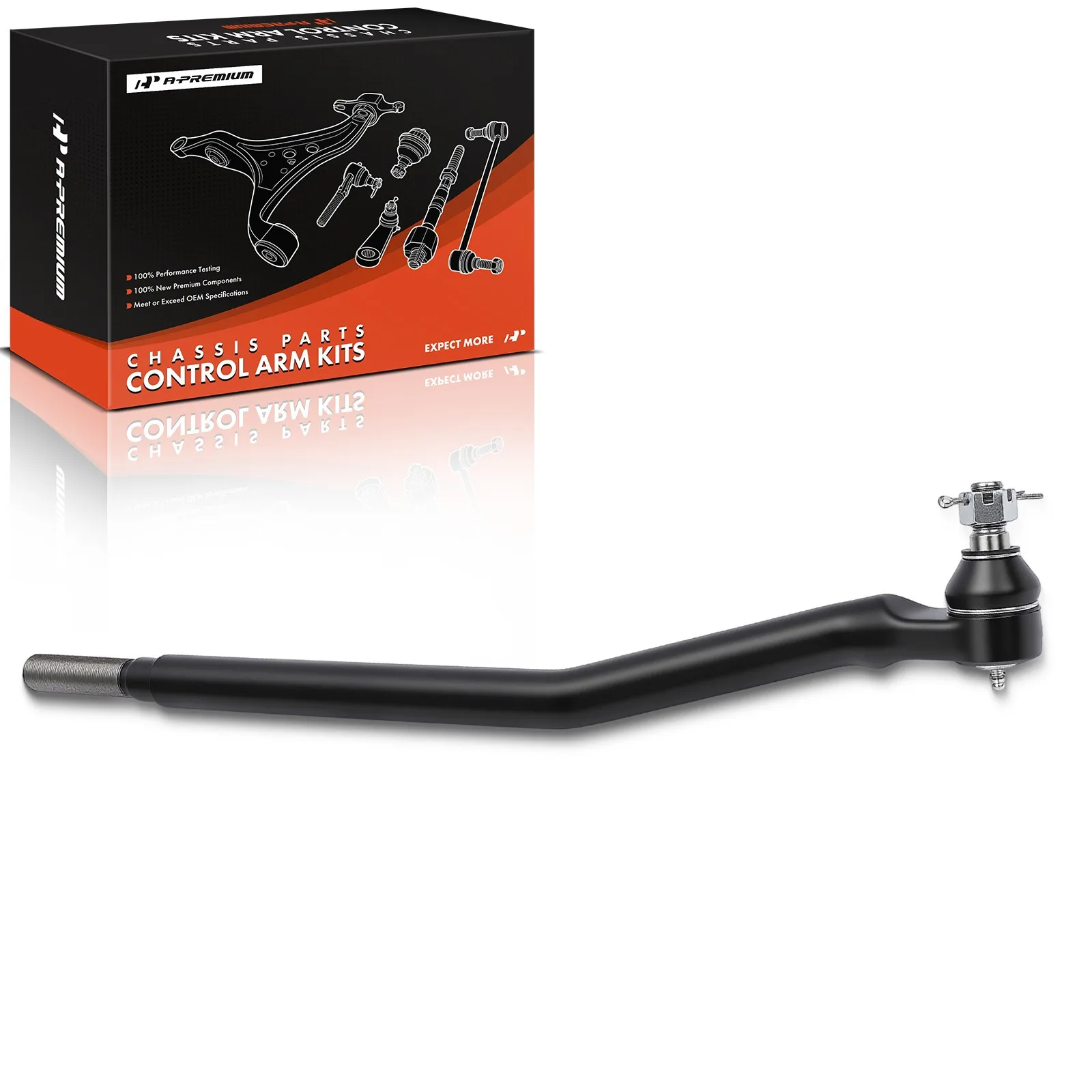 A-Premium Front Right Inner Steering Drag Link for Ford F-250 Super Duty F-350 Super Duty F-450 Super Duty 99-04 Excursion 00-05
