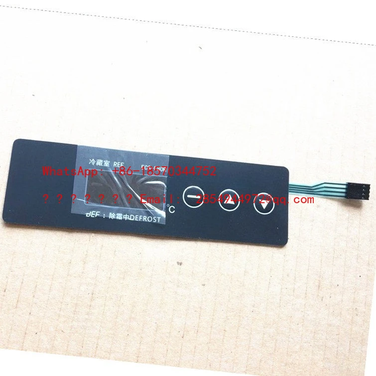 Refrigerator Temperature Controller Face Patch Film Refrigeration ECS-F80R Frozen ECS-F80F