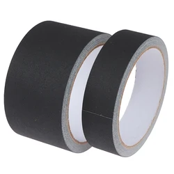 Black Gaffer Tape No Residue Non-Reflective Easy Tear Book Repair Tape Matte Black Gaffer Tape Photographic Tape