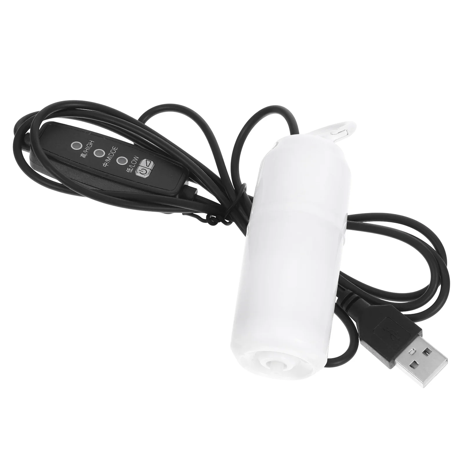 Small USB Air Pump Rechargeable Quiet Portable Mini Oxygen Pump for Fish Tank Aquarium Air Bubbler Aerator Fish Aerator