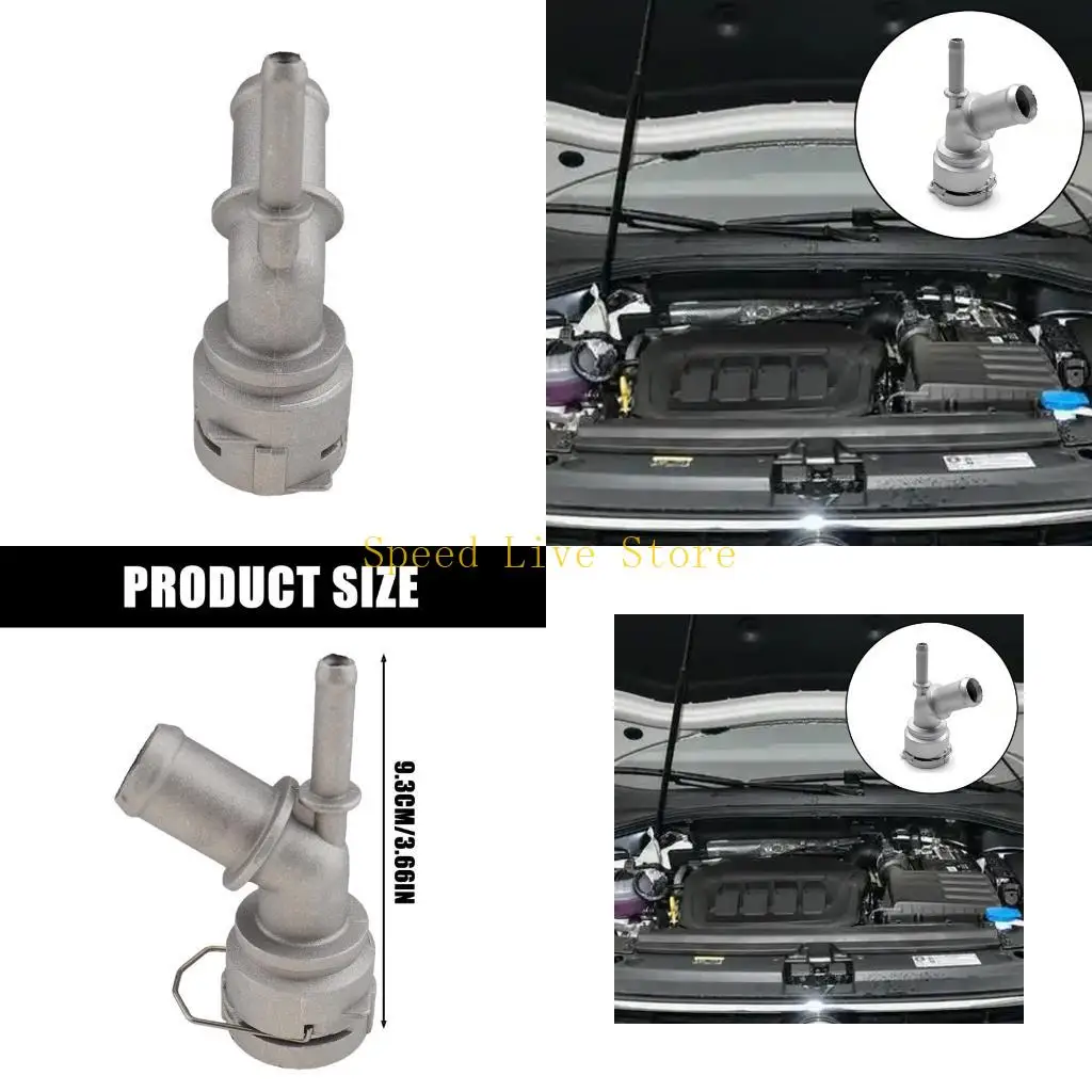 547C Performances Aluminum Heating System Pipe Fitting 1J0122291B for Multiple Vehicle