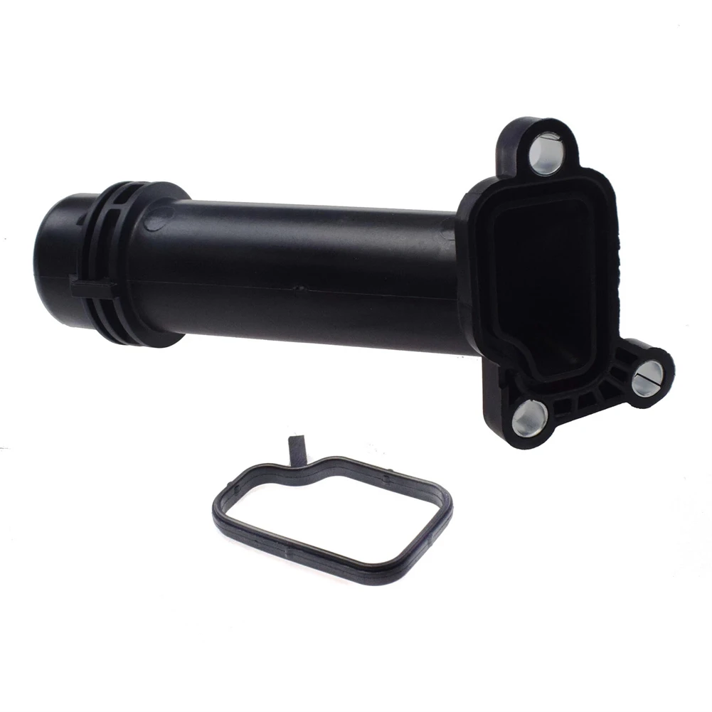 Flange Hose Gasket Radiator Hose Flange For Engine Cooling System As Picture Shows Includes Seal Gasket Plastic Construction