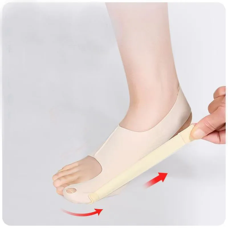 Corrector de juanete del dedo gordo, calcetines ortopédicos ajustables, separador de dedos de los pies, alivio del dolor, Protector de pies Hallux Valgus, herramientas para el cuidado de los pies, 1 ud.